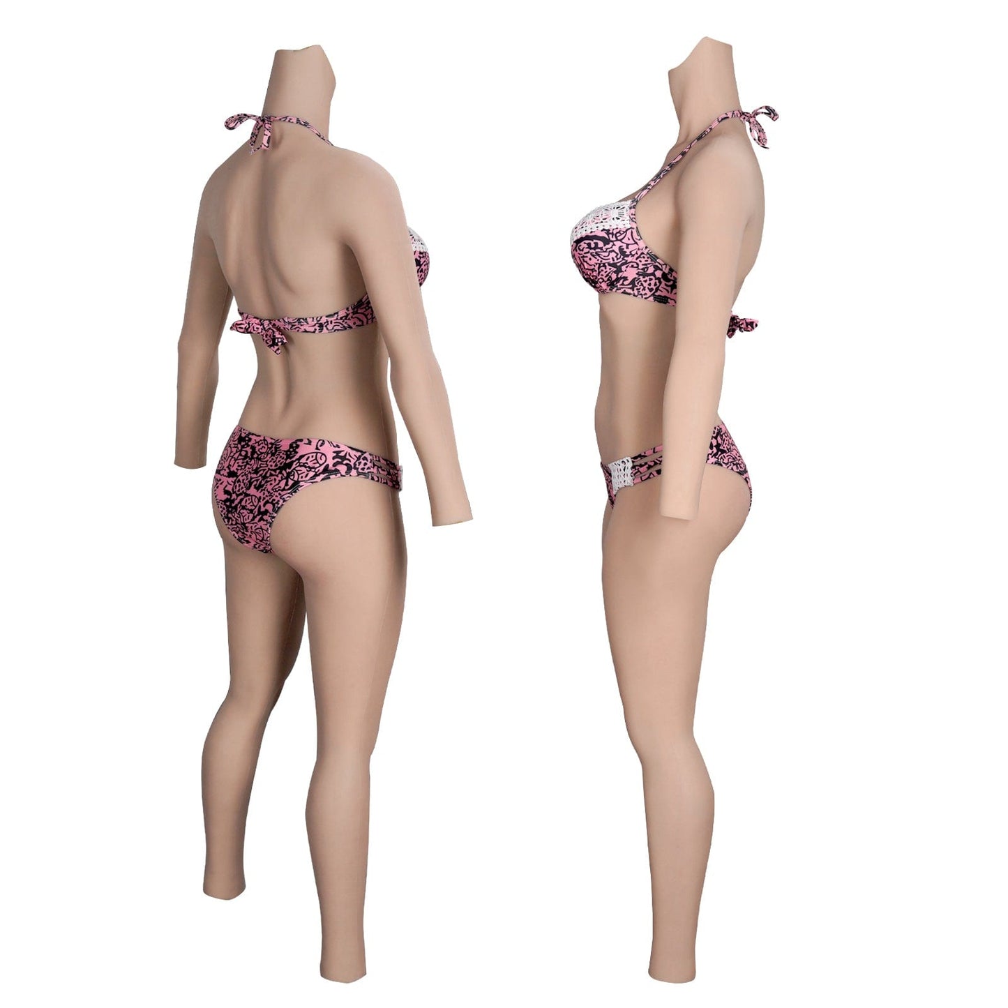 C-E Cup Silicone Bodysuit Long Sleeve 8G