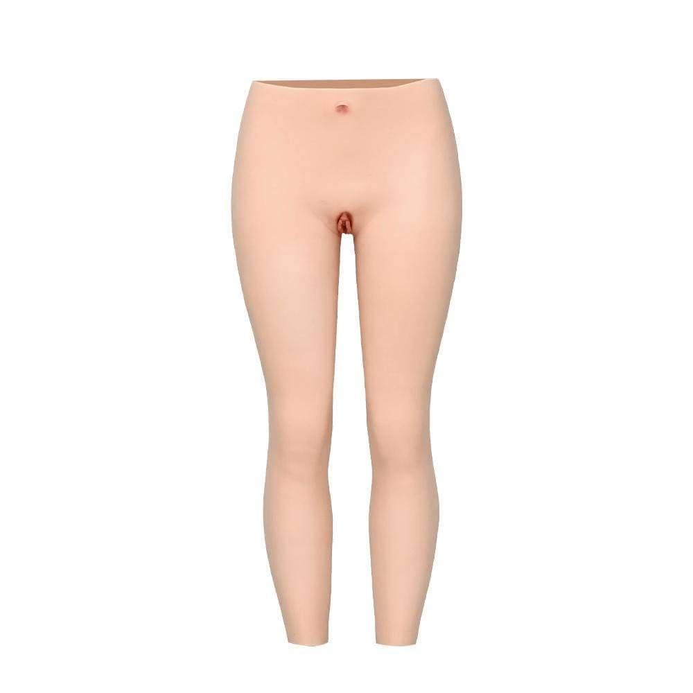 Silikon Knöchellange Vaginalhose aus
