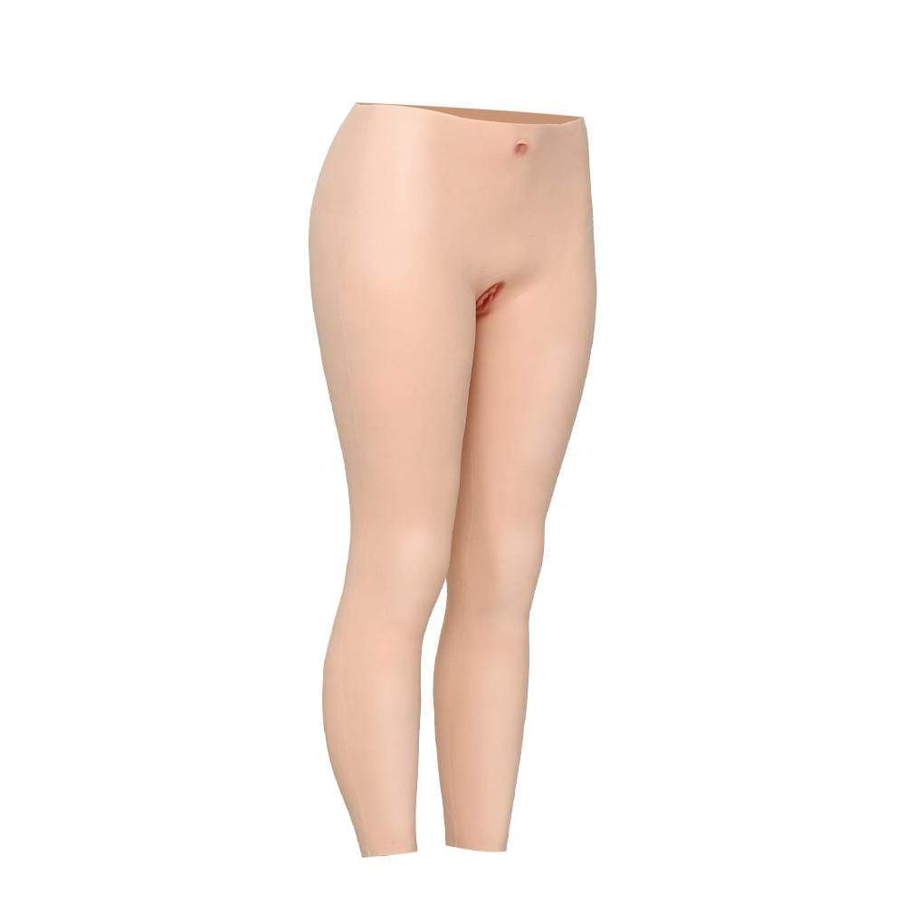 Silikon Knöchellange Vaginalhose aus