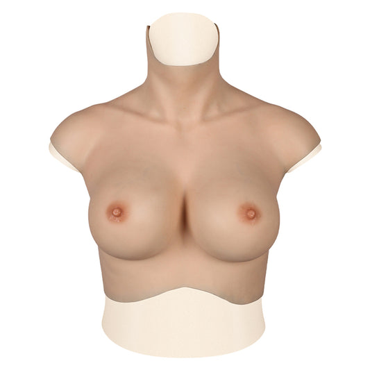 High Collar Silicone Breastplate 7G