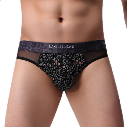 Sexy bedruckte Herren-Tanga-Unterwäschehose