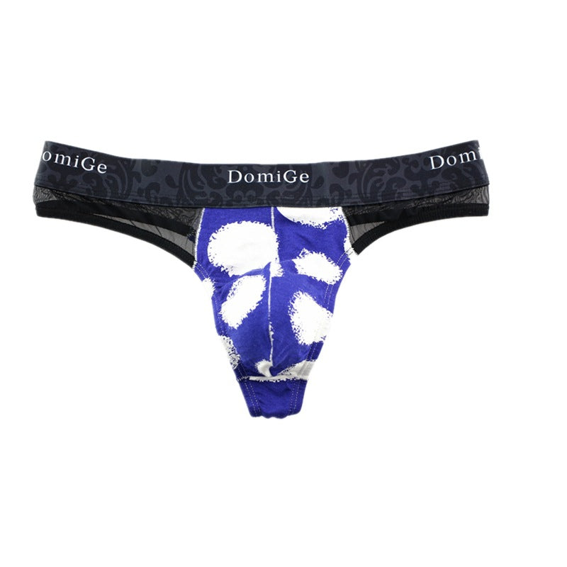 Sexy Printed Men's Thong Underwear pant