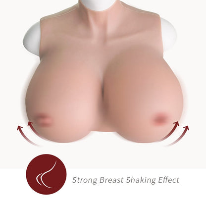 S Cup Breastplate Huge Boobs Silk Cotton Filler 4G