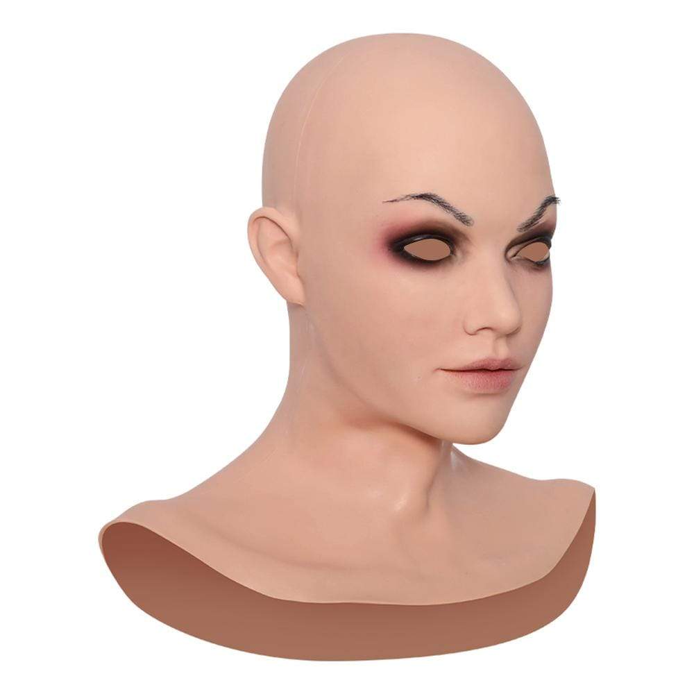 Beatrice-Maske mit Make-up