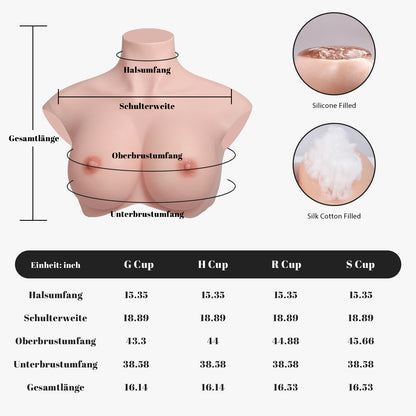 Größere Silikonbrüste