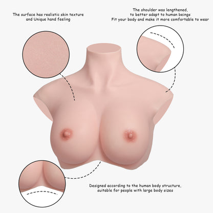 Silicone Breast Forms Larger Size