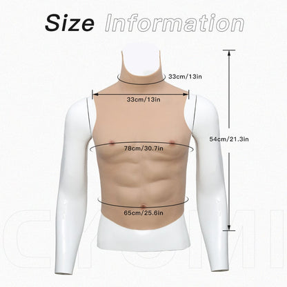 Silicone Muscle Suit Macho Chest