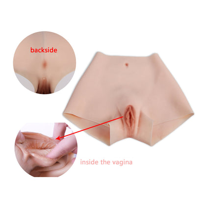 Silicone Vaginal Panties Boxer 1G