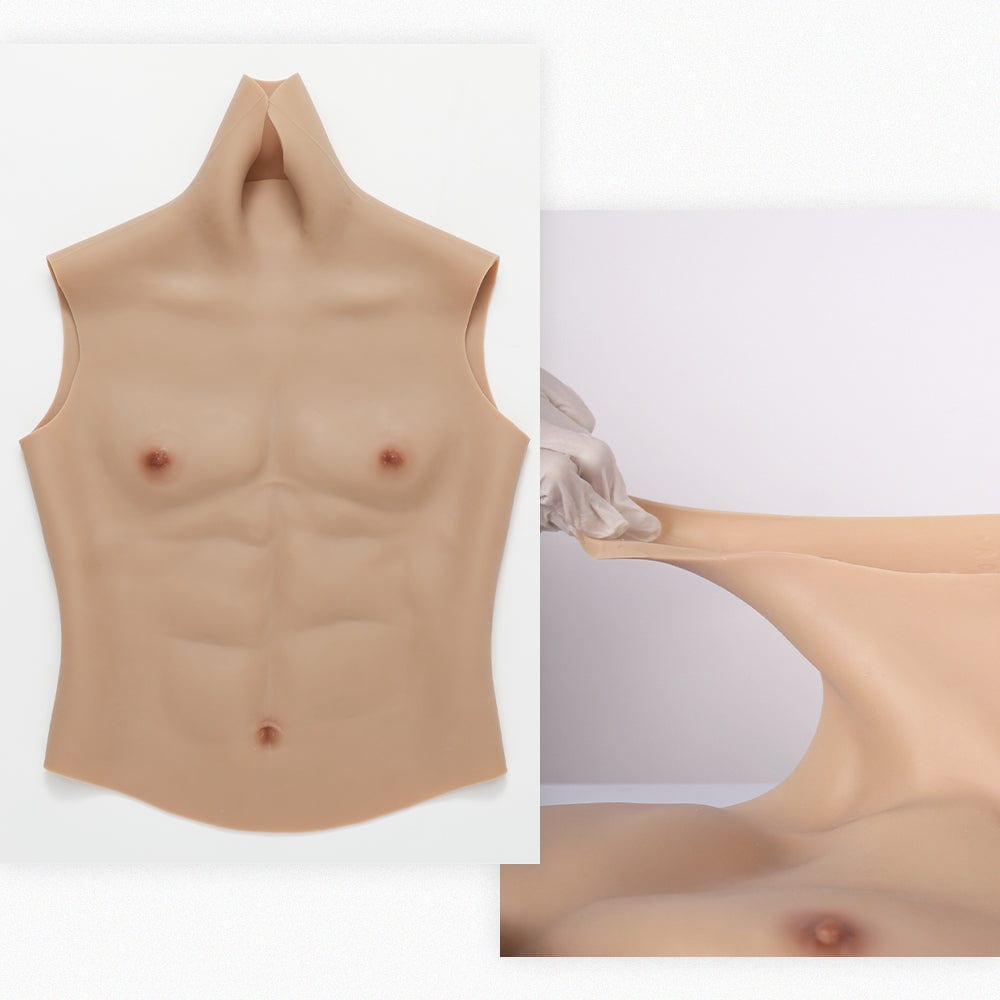 Silicone Muscle Suit Macho Chest