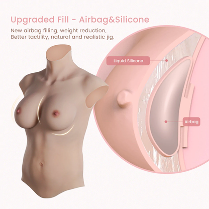 Silicone Highest Breast with airbag 8G