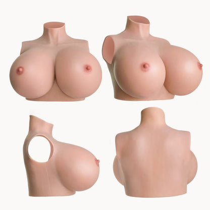 S Cup Breastplate Huge Boobs Silk Cotton Filler 4G